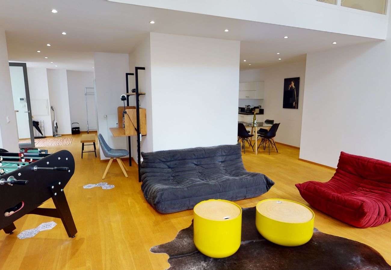 Ferienwohnung in Strasbourg - loft luxe 127m2 a  500m cathedral    2br 2bth