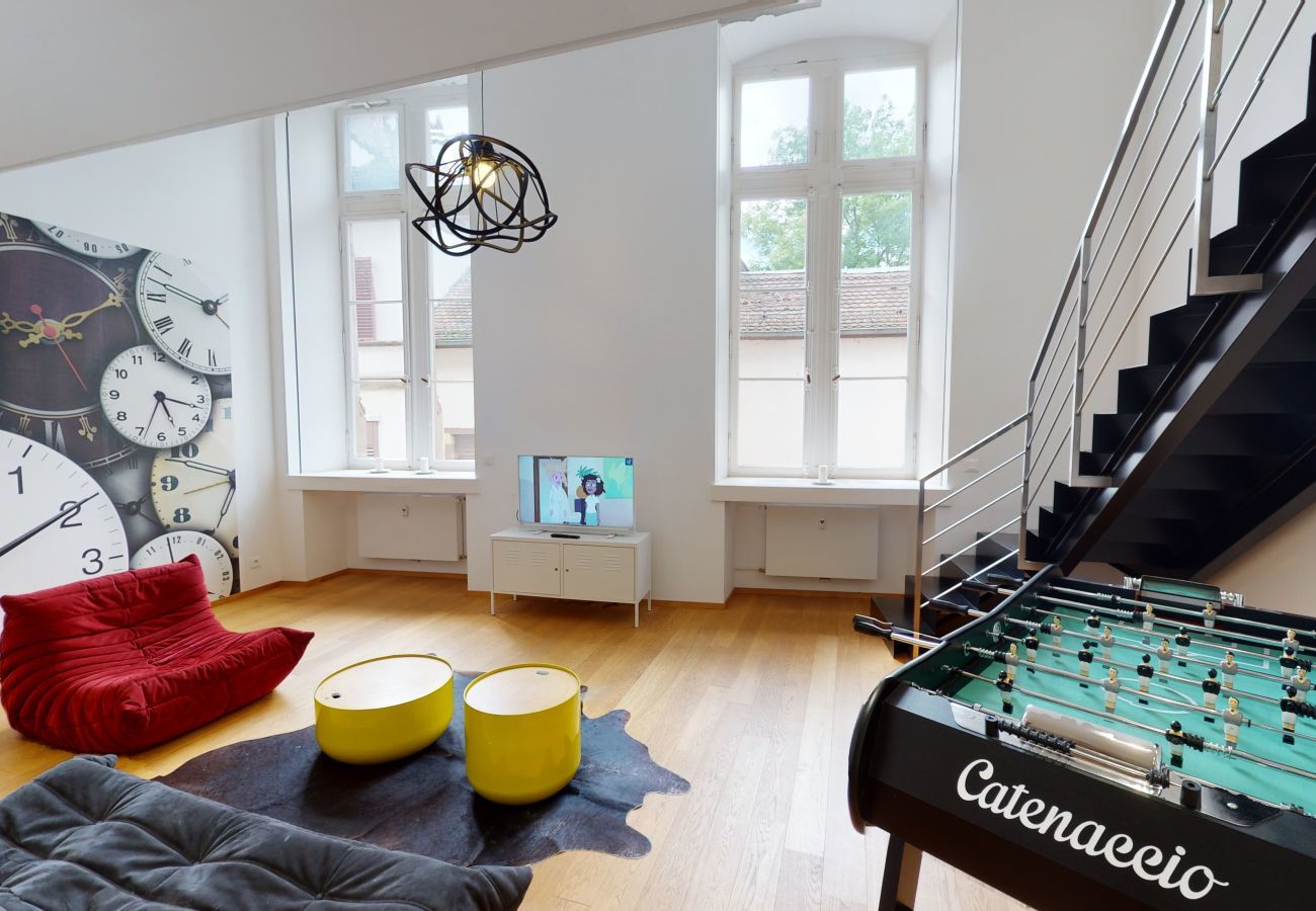 Ferienwohnung in Strasbourg - loft luxe 127m2 a  500m cathedral    2br 2bth